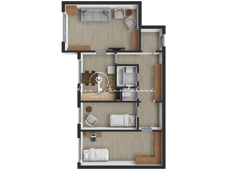 Квартира 3+1 на продаж, 67 м² (12 з 13)