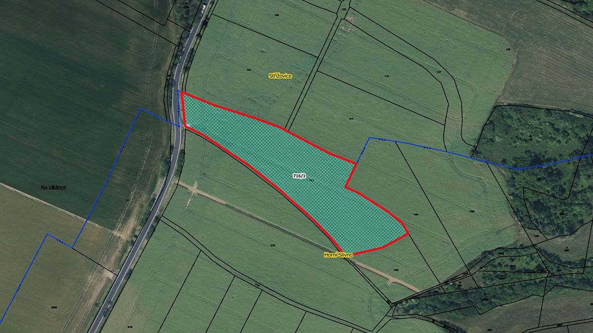 Prodej pole 10653 m², Horní Slivno – fotka 1 z 3