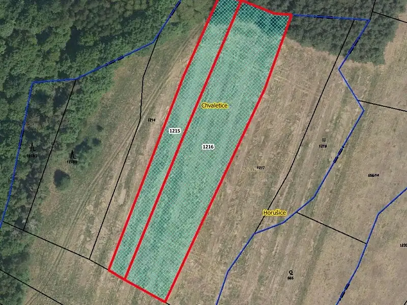 Prodej pole 6701 m², Horušice – náhled fotky 1