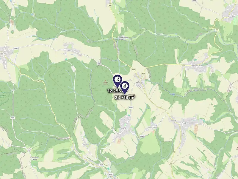 Prodej pole 35974 m², Slatina – náhled fotky 3