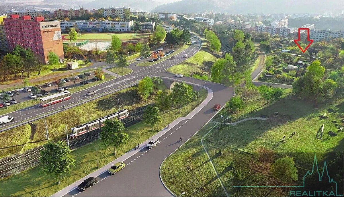 Prodej stavebního pozemku 5500 m² – fotografie 3