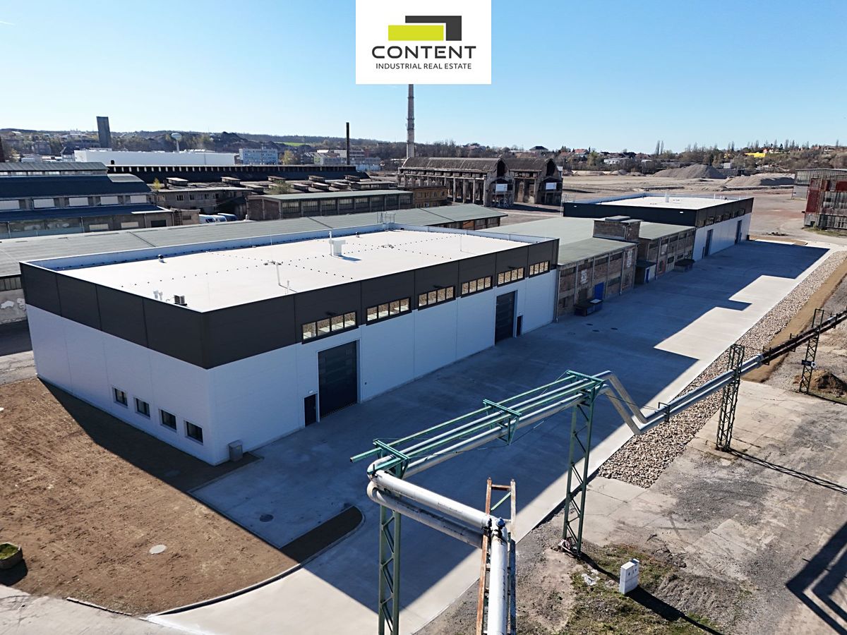 Pronájem výrobní haly, prostoru 1026 m²