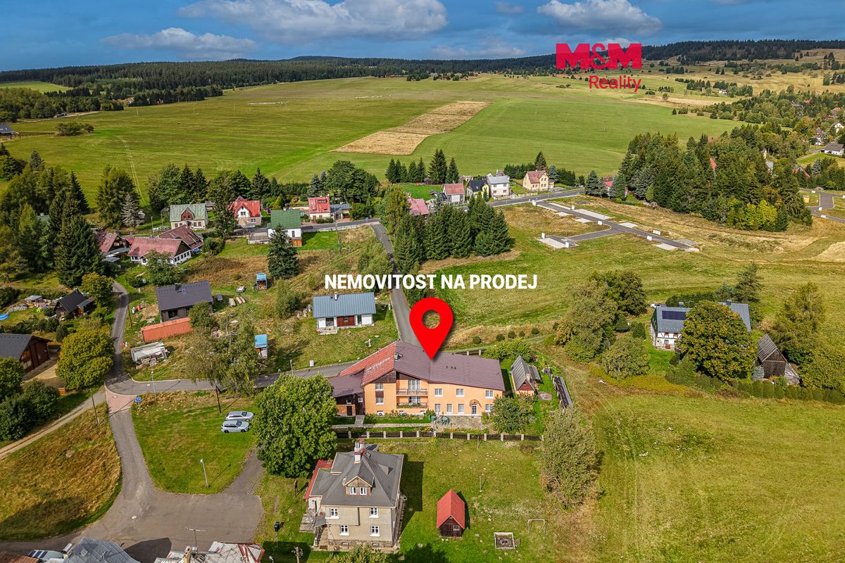 Prodej ubytovacího zařízení 700 m², Abertamy – fotka 1 z 3