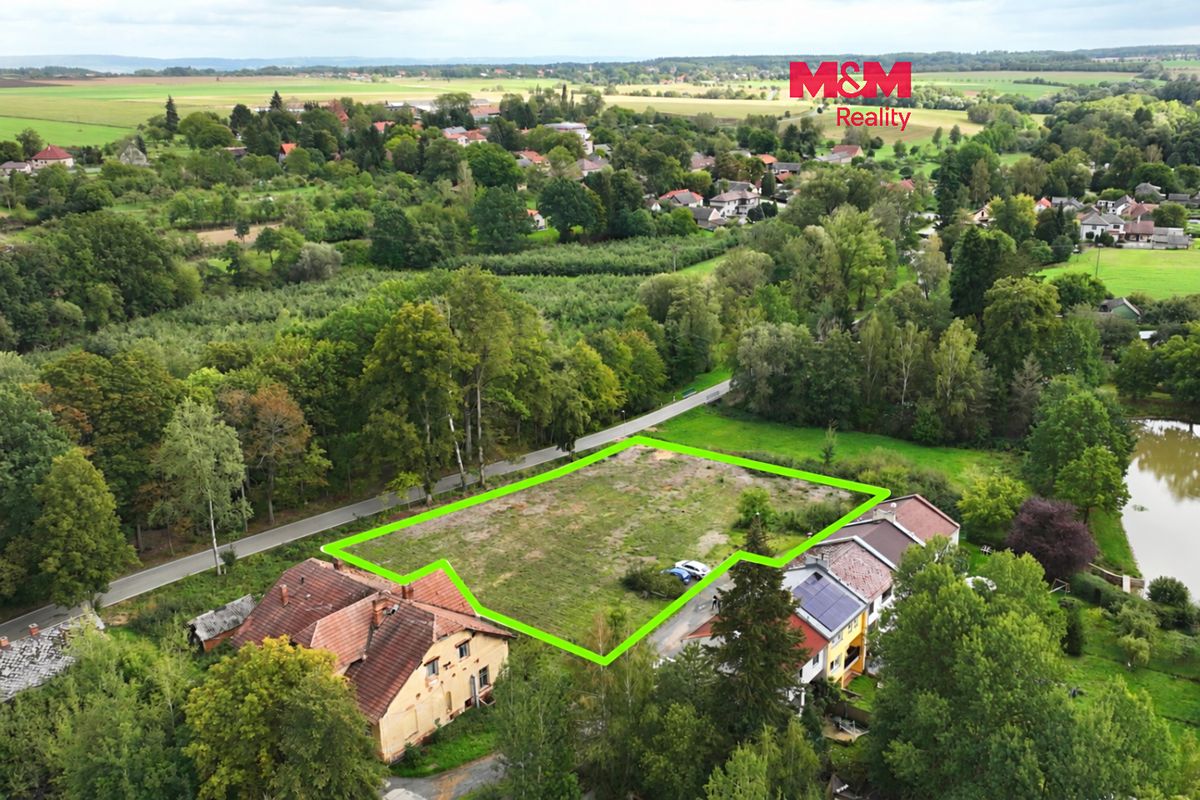 Prodej stavebního pozemku 3180 m², Zbýšov – fotka 1 z 3
