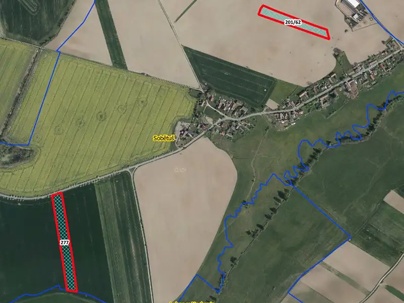 Prodej pole 22509 m², Nechanice – náhled fotky 1
