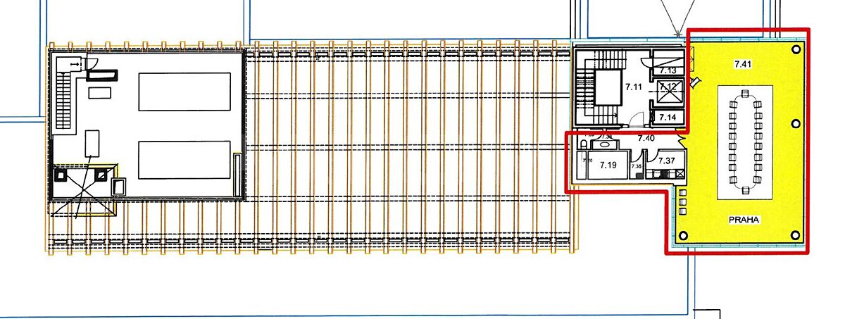 Pronájem kanceláře 2208 m² – fotografie 4