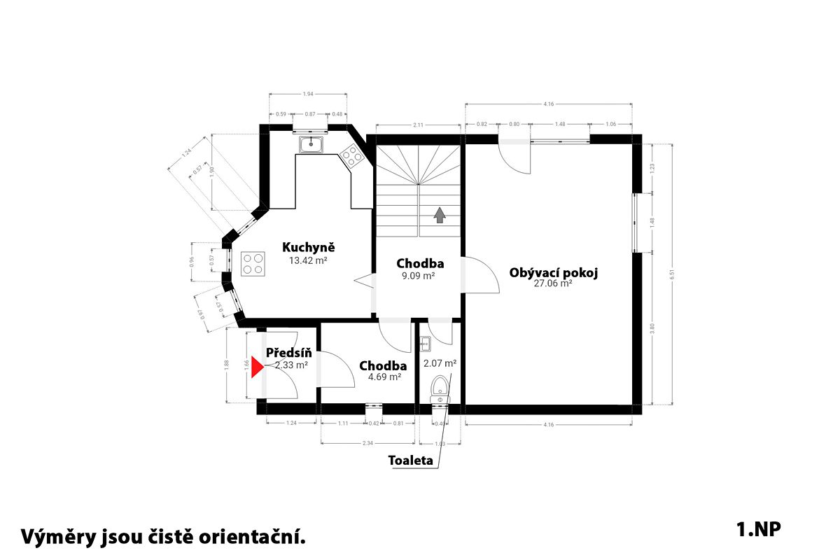 Prodej rodinného domu 130 m², pozemek 535 m² – fotografie 2