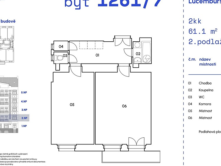 Prodej bytu 2+kk, 61 m² (13 z 15)