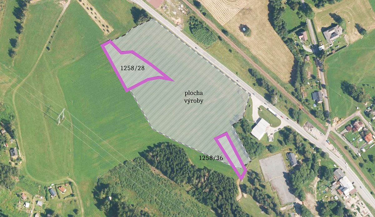 Prodej komerčního pozemku 4941 m² – fotografie 2