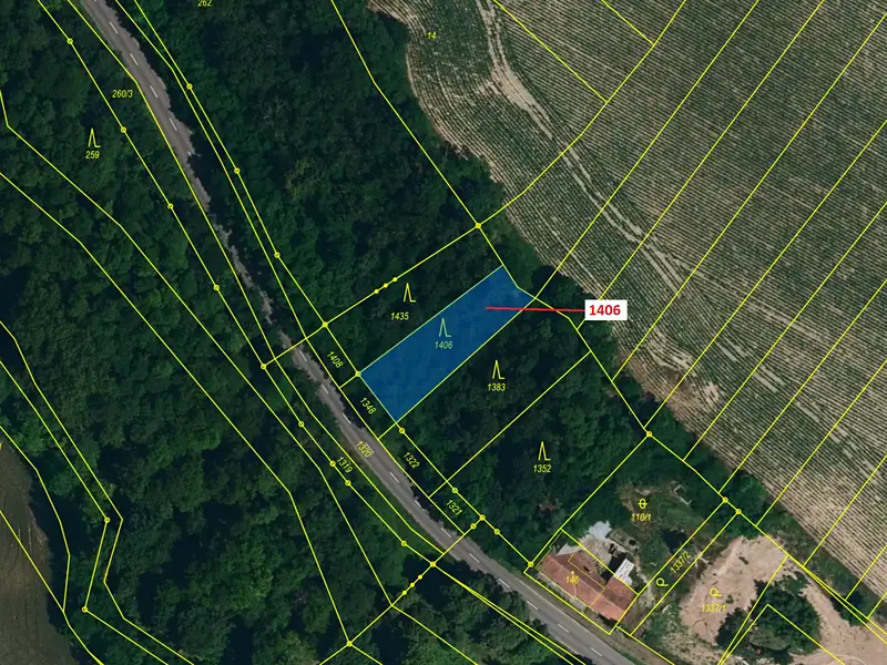 Dražba lesa 507 m², Želetice – náhled fotky 2