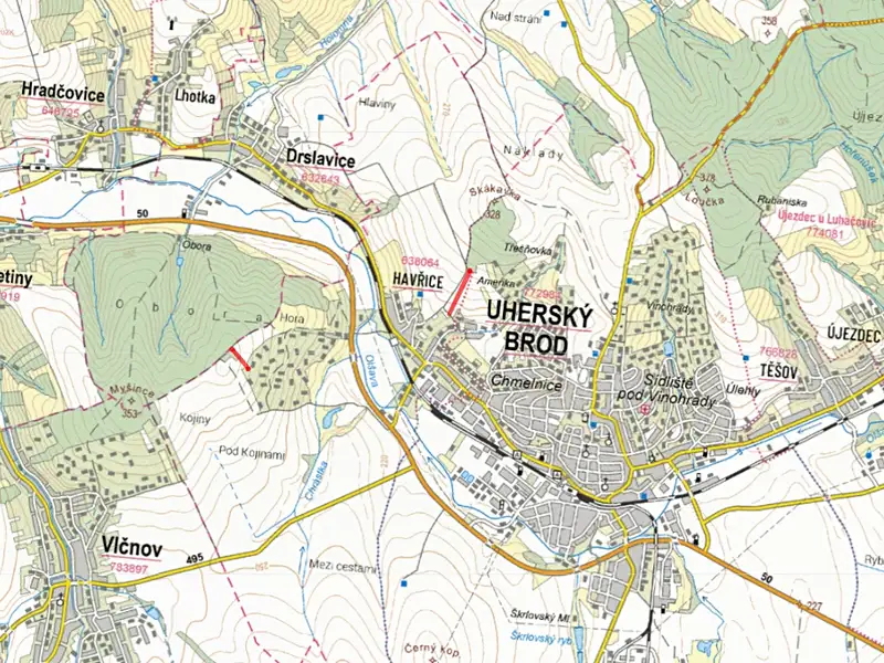 Prodej pole 5050 m², Uherský Brod – náhled fotky 3