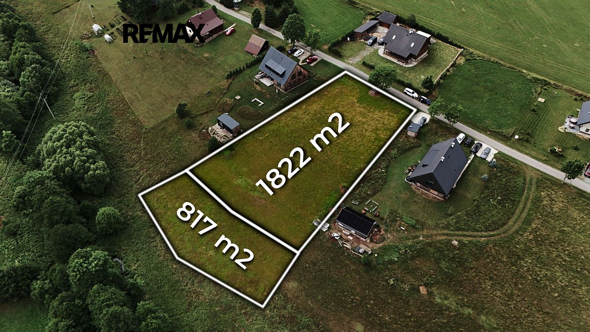 Prodej stavebního pozemku 2639 m²