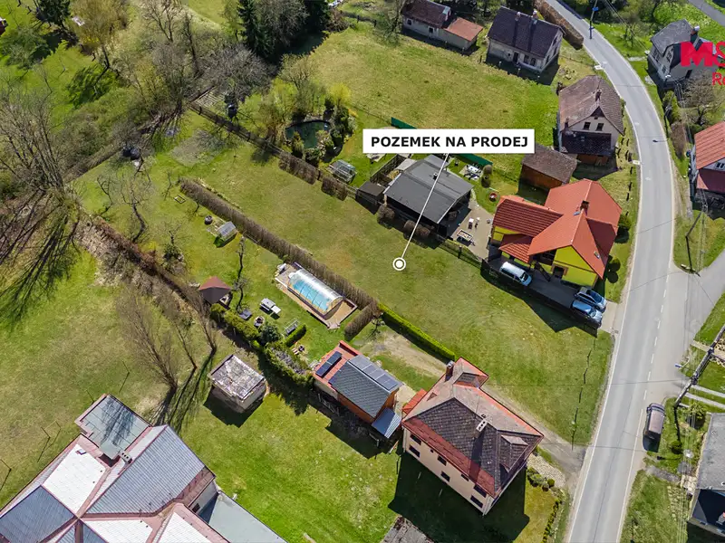 Prodej stavebního pozemku 1334 m², Zásada – náhled fotky 3