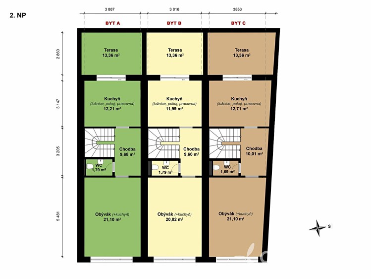 Квартира 5+kk на продаж, 119 м² (13 з 17)