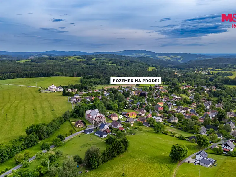 Prodej stavebního pozemku 1334 m², Zásada – náhled fotky 2