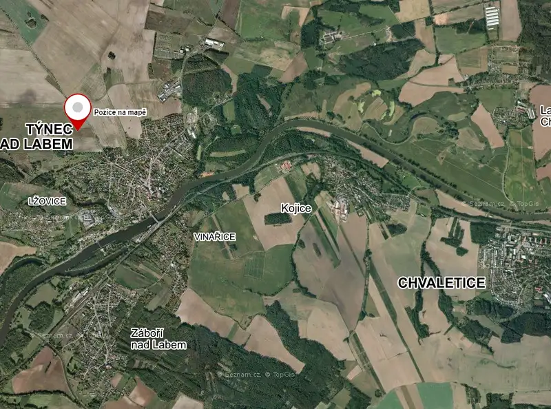 Prodej pole 6828 m², Týnec nad Labem – náhled fotky 3