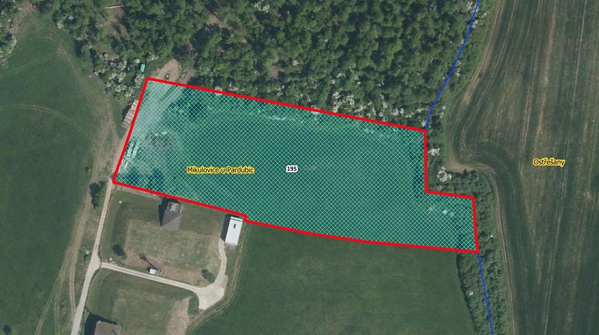 Prodej zahrady 14461 m², Mikulovice – fotka 1 z 3