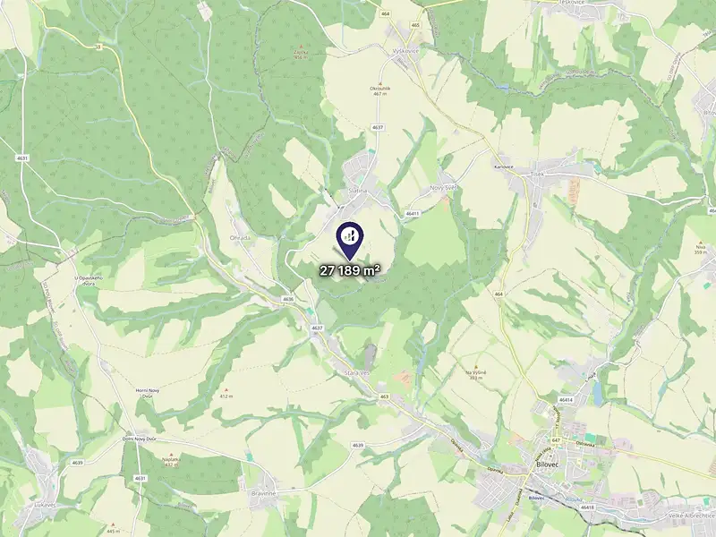 Prodej pole 27189 m², Slatina – náhled fotky 3