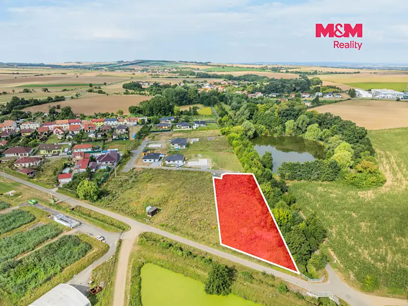 Prodej stavebního pozemku 2508 m², Lutopecny – náhled fotky 3