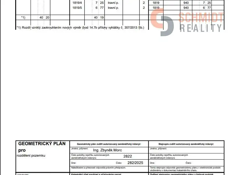 Prodej pozemku 4020 m², Bulhary – náhled fotky 3
