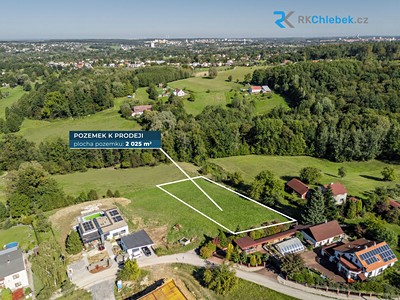 Prodej  stavebního pozemku 2 025 m²