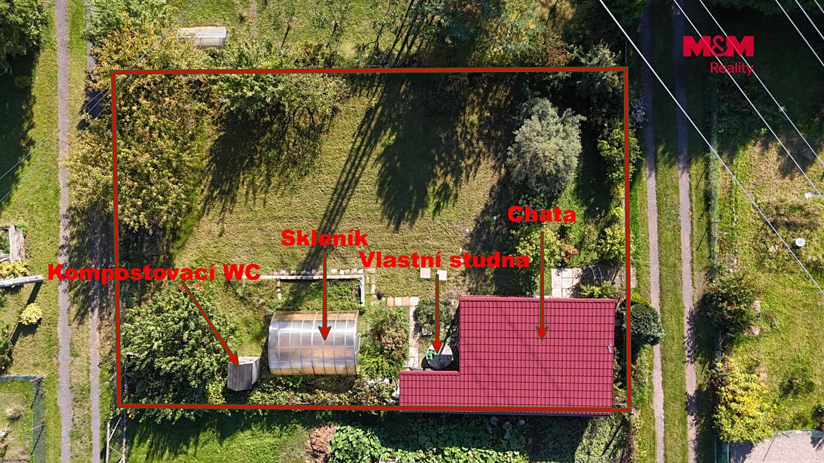 Prodej chaty 20 m², pozemek 500 m² – fotografie 2
