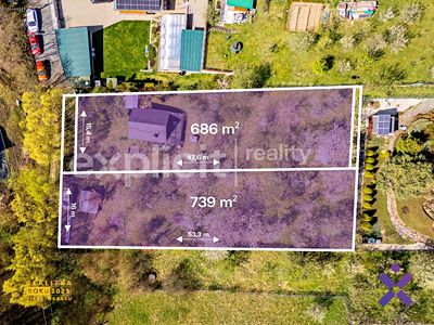 Prodej stavebního pozemku 739 m²