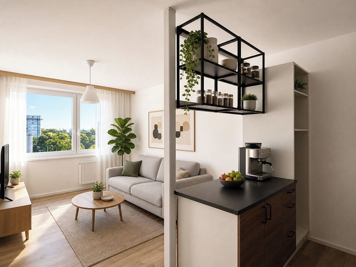 Pronájem bytu 1+kk 29 m² – fotografie 2