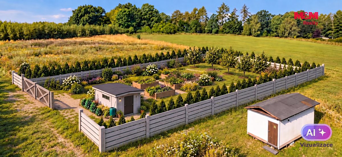Prodej zahrady 800 m² – fotografie 3