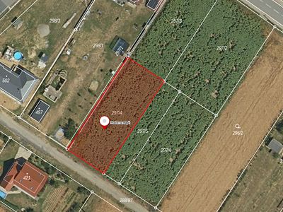 Prodej stavebního pozemku 1007 m²