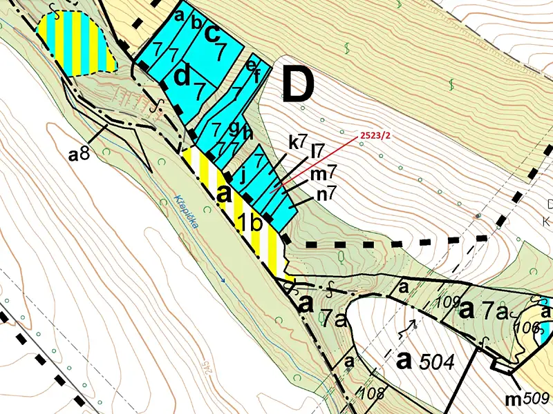 Dražba lesa 406 m², Horní Dunajovice – náhled fotky 3