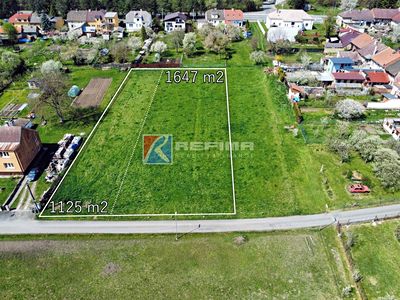 Prodej stavebního pozemku 1125 m²