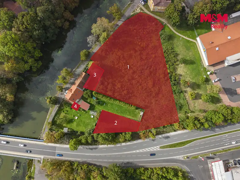 Prodej stavebního pozemku 5134 m², Cheb – náhled fotky 2