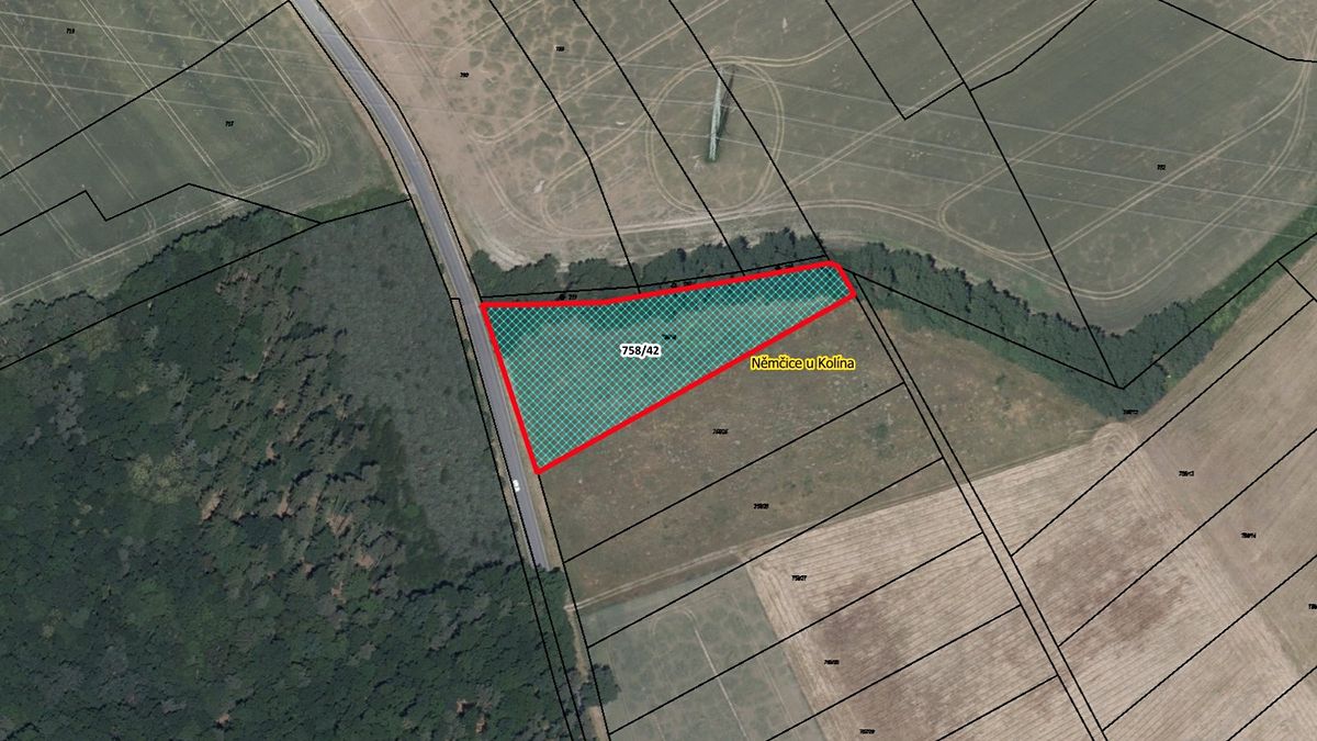Prodej pozemku 4840 m², Němčice – fotka 1 z 3