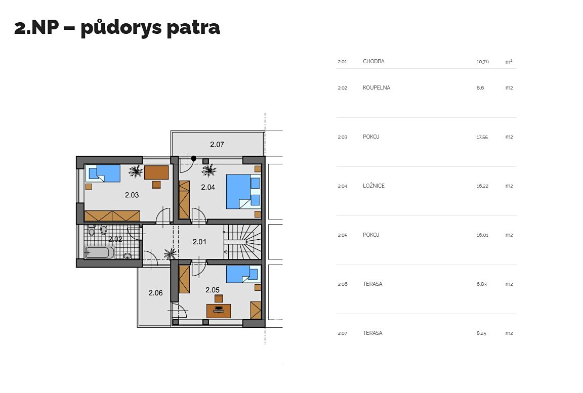 Prodej projektu na klíč 170 m², pozemek 408 m² – fotografie 4
