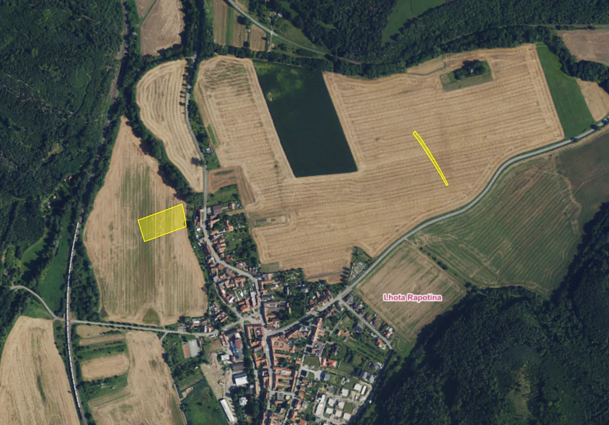 Prodej pole 7552 m²