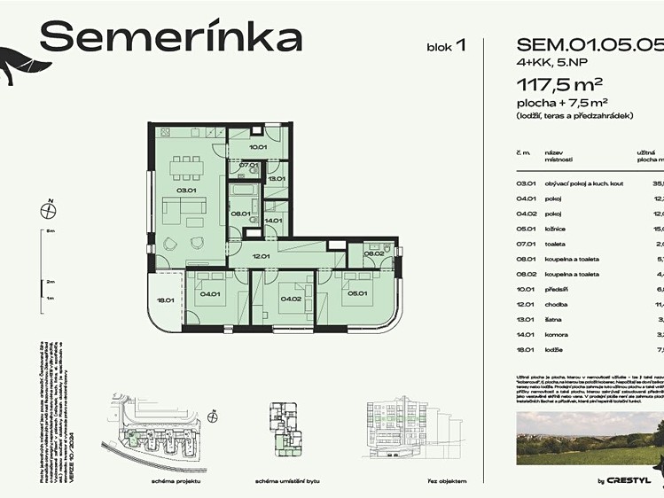 Wohnung 4+kk zum Kauf, 118 m² (23 von 23)