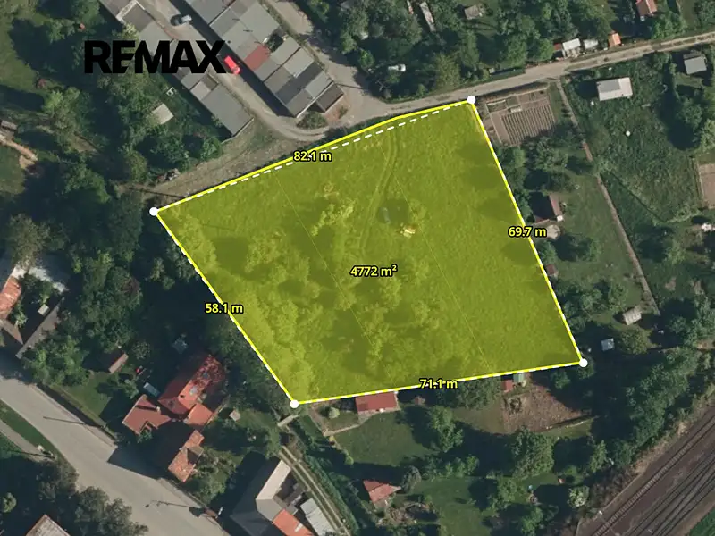 Prodej stavebního pozemku 4772 m², Suchdol nad Odrou – náhled fotky 2
