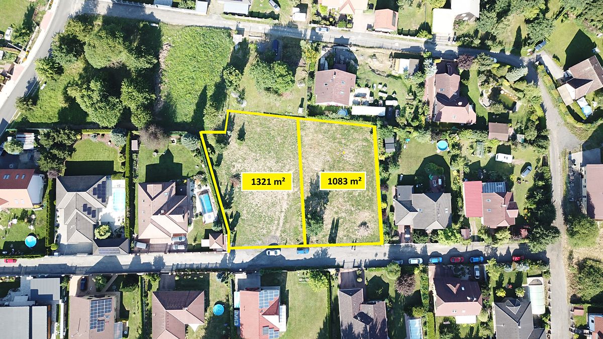 Prodej stavebního pozemku 1321 m², Březí – fotka 1 z 3