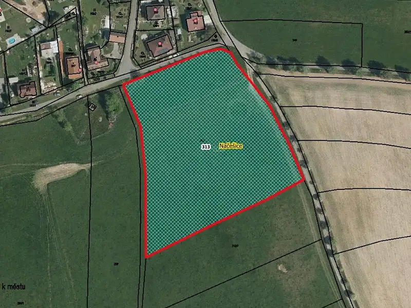 Prodej pole 12430 m², Načešice – náhled fotky 1