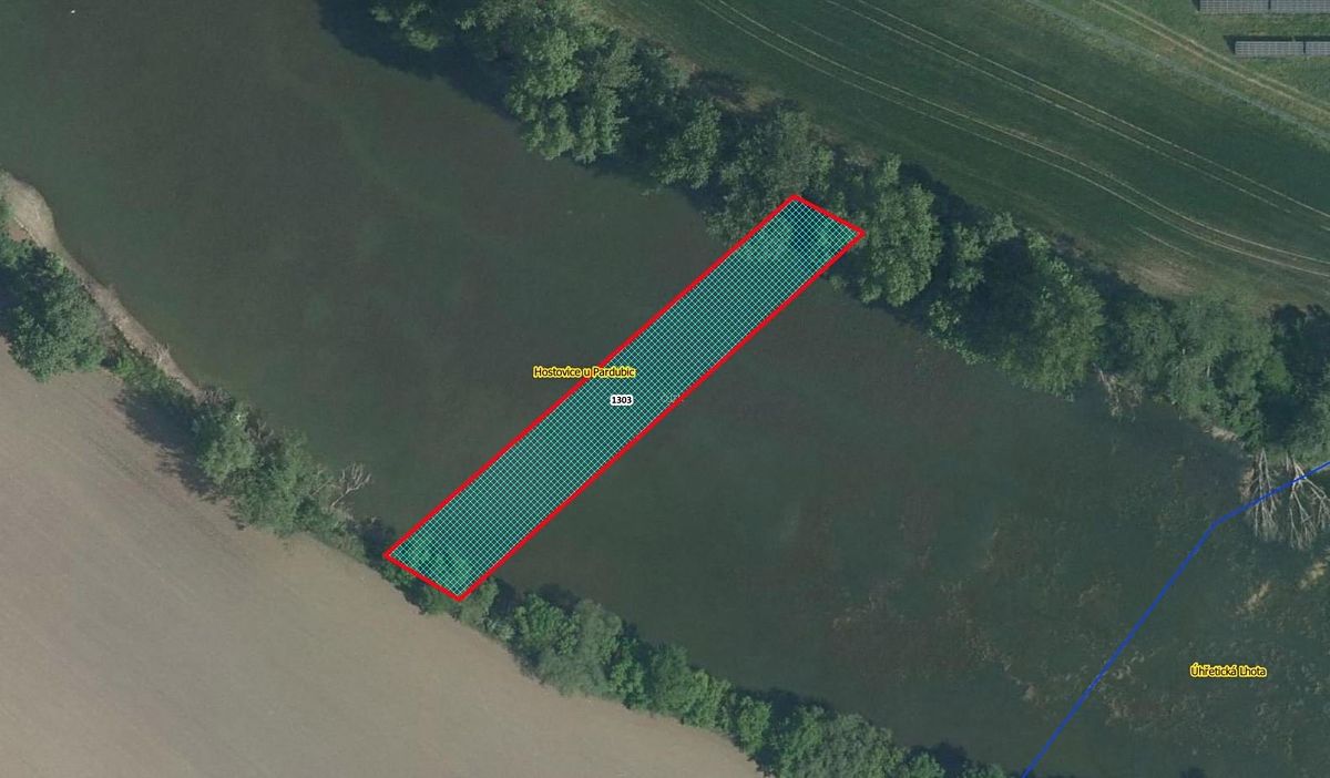 Prodej rybníku (vodní plochy) 1368 m², Pardubice – fotka 1 z 3
