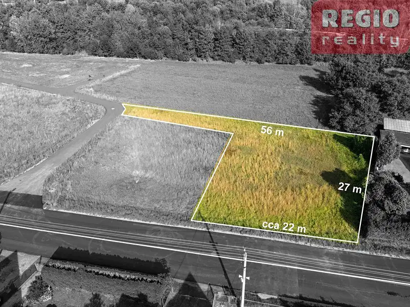 Prodej stavebního pozemku 886 m², Dobrá – náhled fotky 3