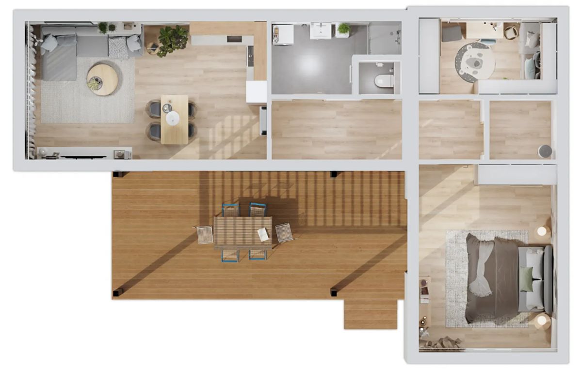 Prodej projektu na klíč 94 m², pozemek 400 m² – fotografie 5