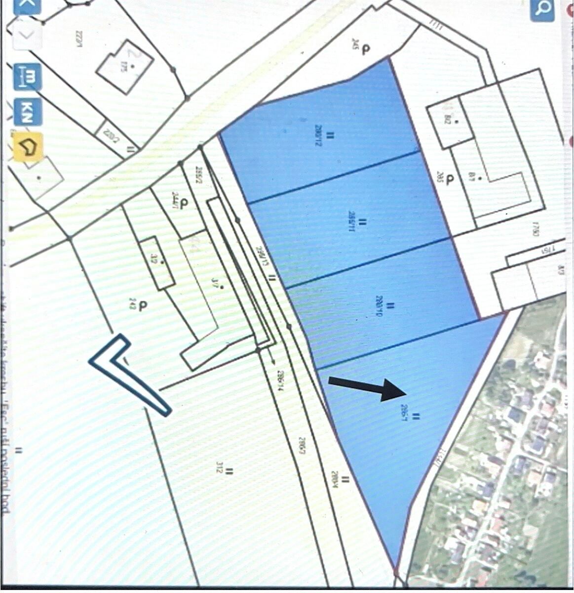 Prodej stavebního pozemku 1450 m²