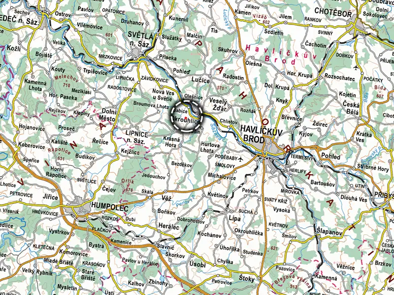Prodej louky 6872 m², Okrouhlice – náhled fotky 3