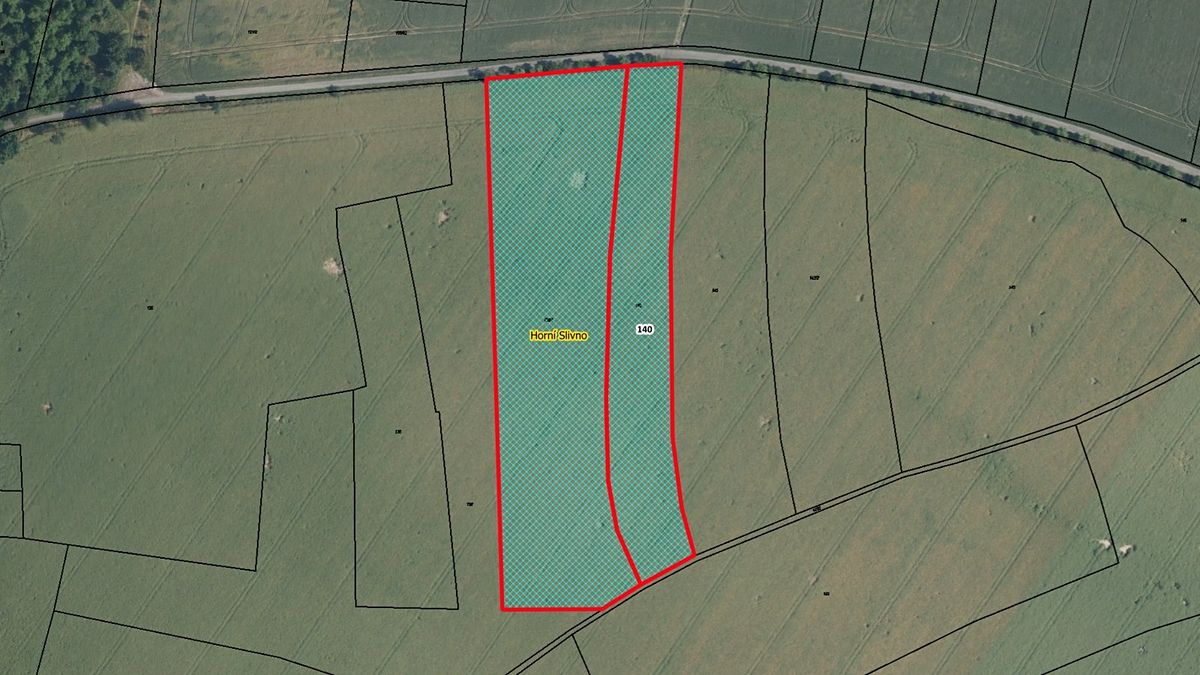 Prodej pole 21007 m², Horní Slivno – fotka 1 z 3