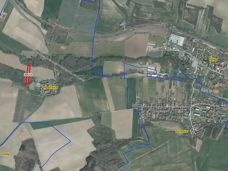 Prodej pole 3705 m², Vrbice – náhled fotky 2