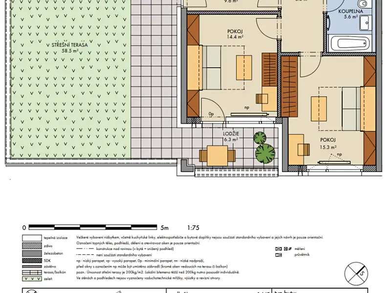 Prodej bytu 2+1 55 m², Praha – náhled fotky 2