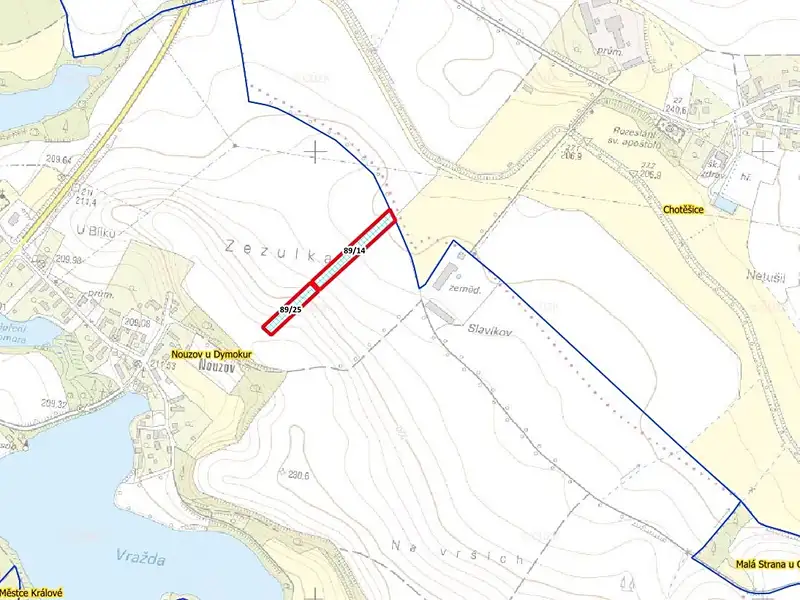 Prodej pole 9963 m², Chotěšice – náhled fotky 3