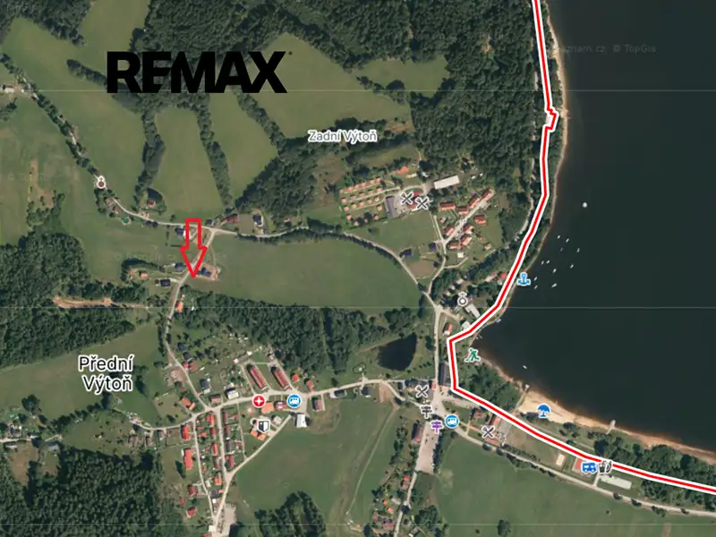Prodej stavebního pozemku 1161 m², Přední Výtoň – náhled fotky 1